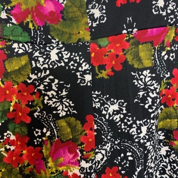 Covington Midi Bright Colorful Floral Skirt - Picture 5 of 9